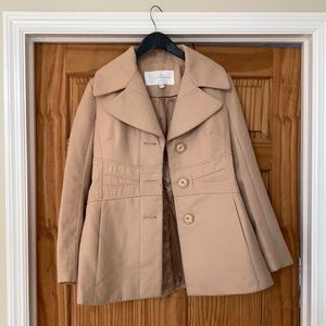 Jessica Simpson Tan Pea Coat